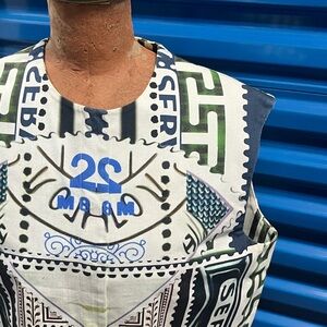 Mary Katrantzou Sleeveless Top Women’s Size 8 UK, Large US